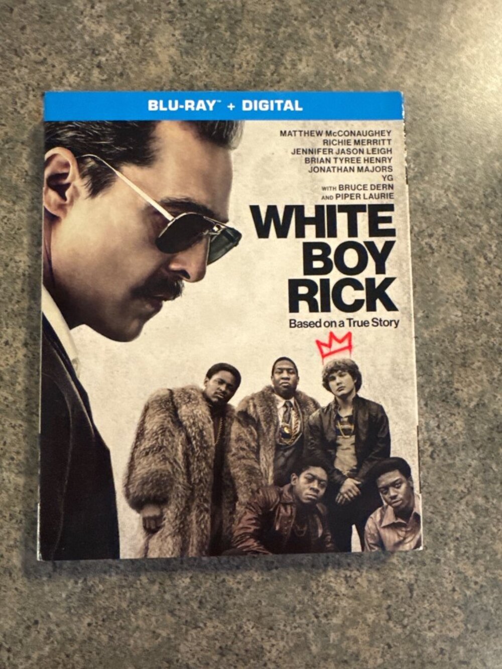 White Boy Rick Blu-Ray + Digital Based On A True Story Includes Special Features